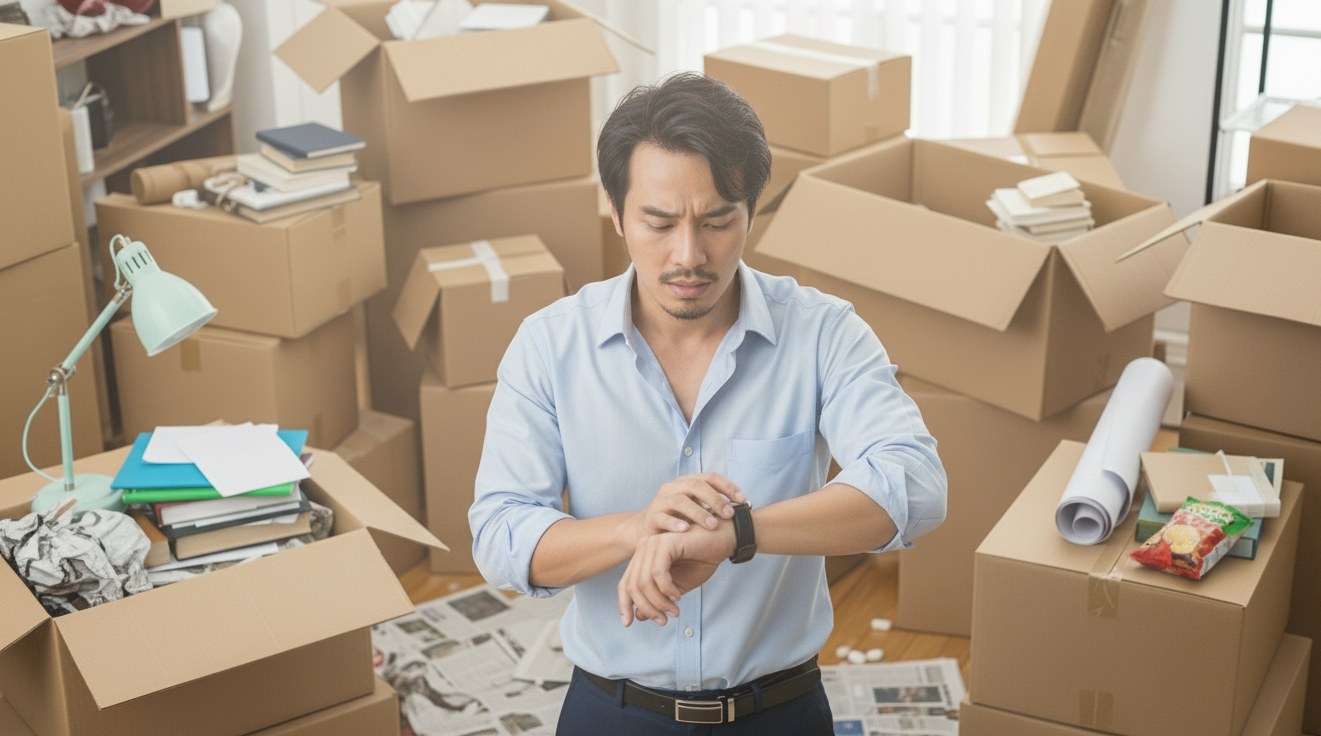 Chuyển nhà tự phát sinh nhiều chi phí và mất thời gian